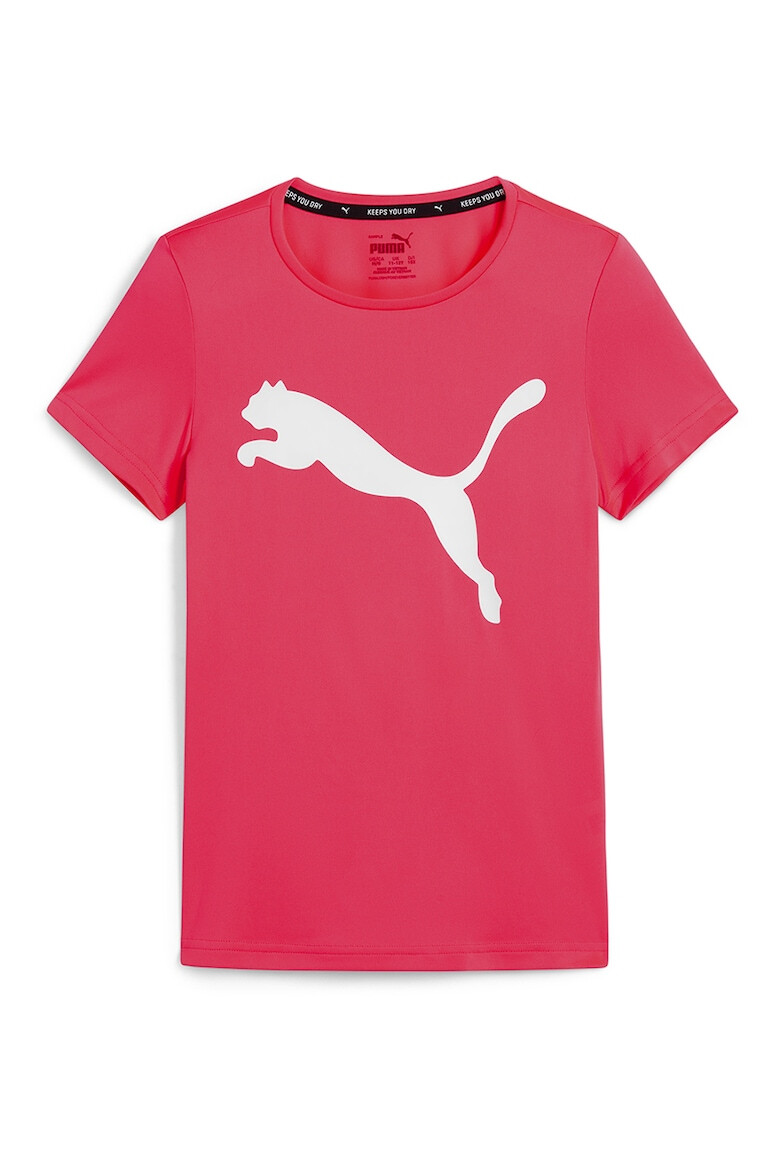 Puma Tricou cu decolteu la baza gatului si logo Active - Pled.ro