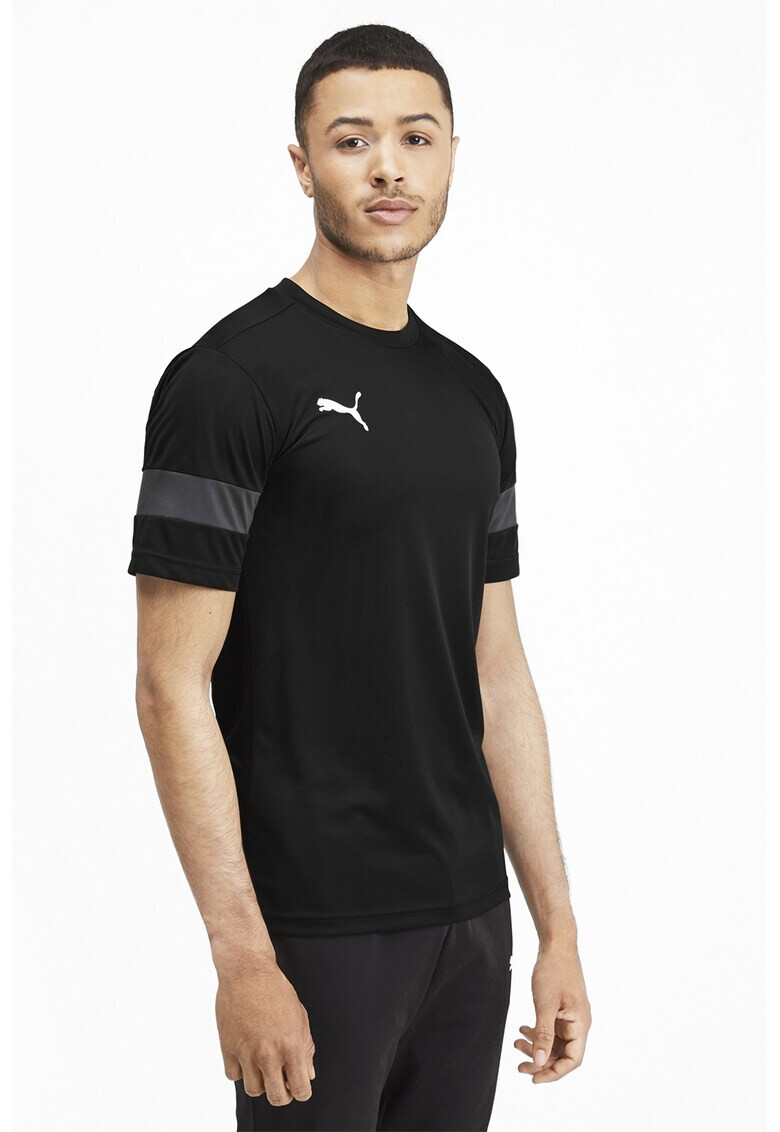 Puma Tricou cu dungi pe maneca ftblPLAY - Pled.ro