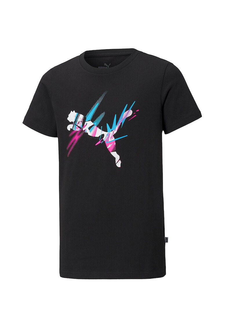 Puma Tricou cu imprimeu logo abstract Creativity - Pled.ro