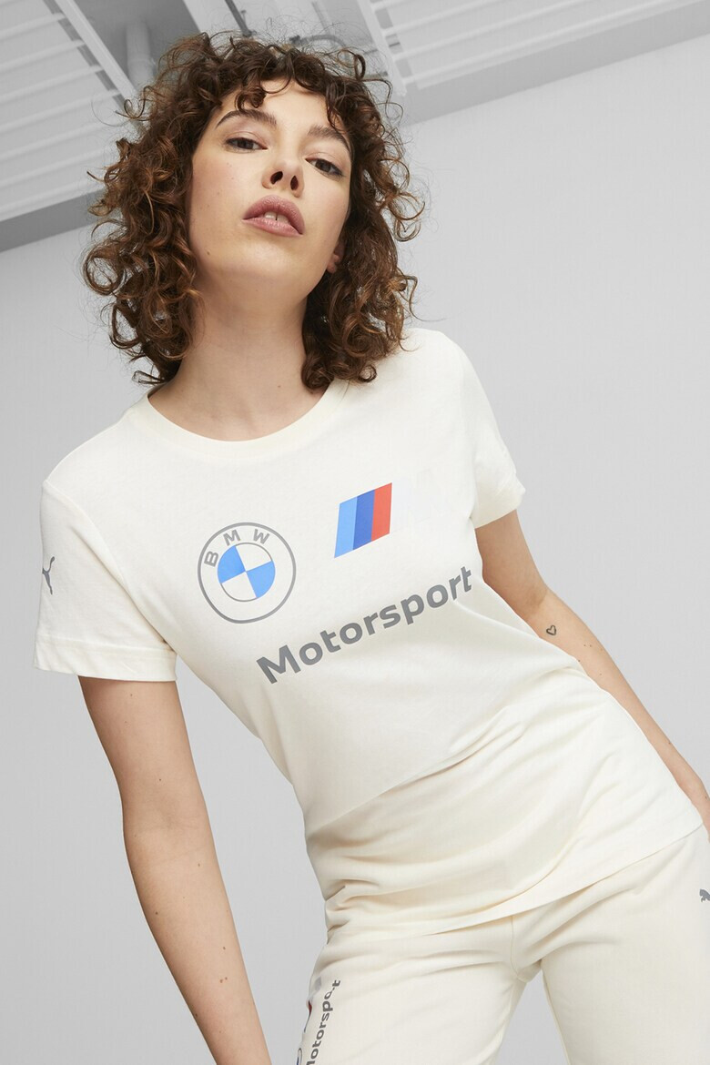 Puma Tricou cu imprimeu logo BMW MMS - Pled.ro