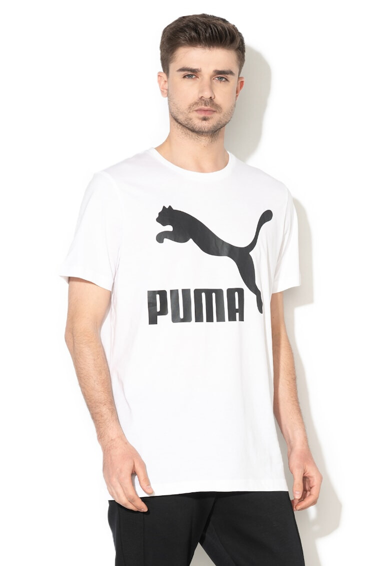 Puma Tricou regular fit cu imprimeu logo Classics - Pled.ro