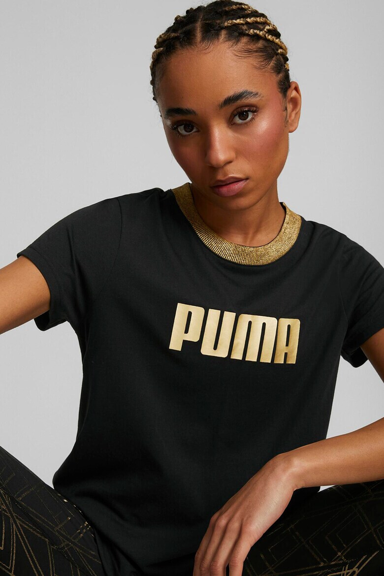 Puma Tricou cu imprimeu logo Deco Glam - Pled.ro