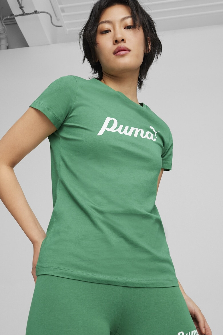 Puma Tricou cu imprimeu logo Essential - Pled.ro