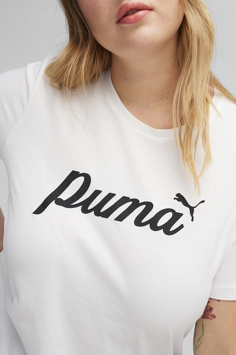 Puma Tricou cu imprimeu logo Essential - Pled.ro