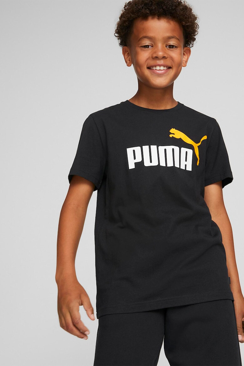 Puma Tricou cu imprimeu logo ESsentials Plus 2 - Pled.ro