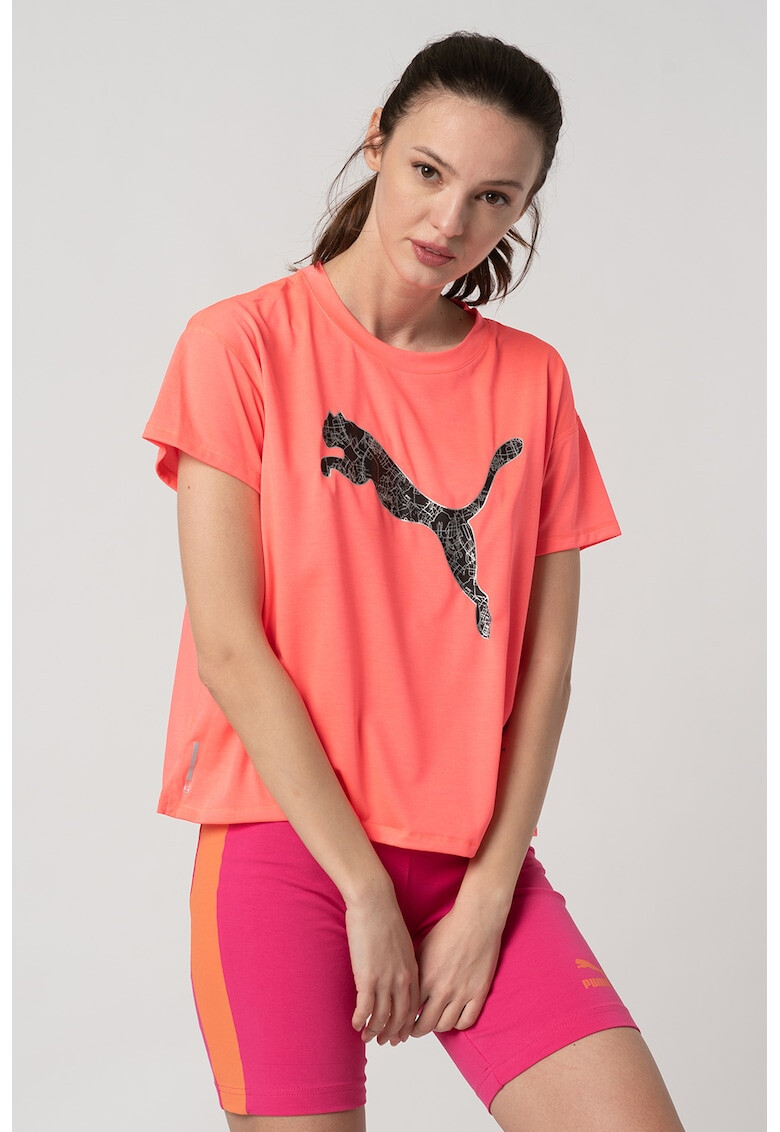 Puma Tricou cu imprimeu logo pentru fitness si alergare Last Lap - Pled.ro