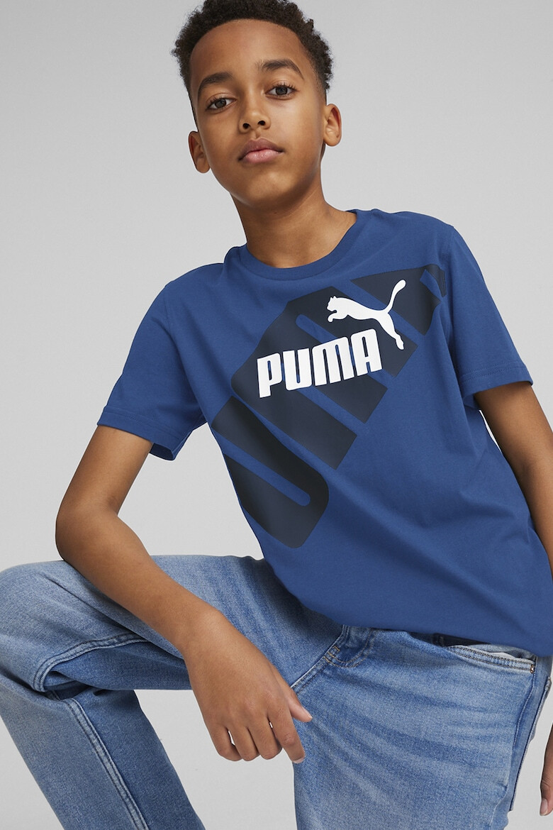 Puma Tricou cu imprimeu logo Power - Pled.ro