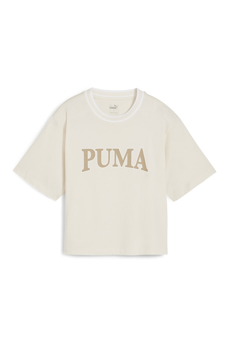 Puma Tricou cu imprimeu logo Squad - Pled.ro