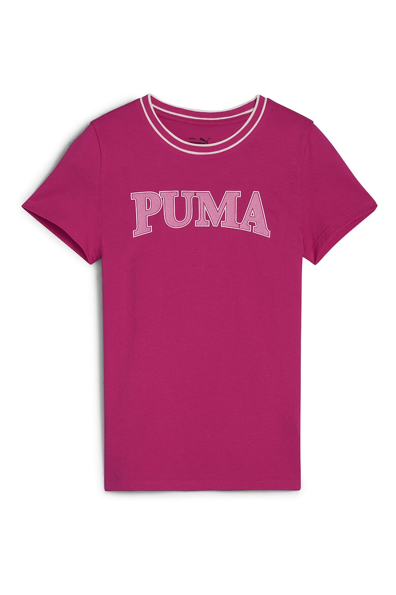 Puma Tricou cu imprimeu logo Squad - Pled.ro