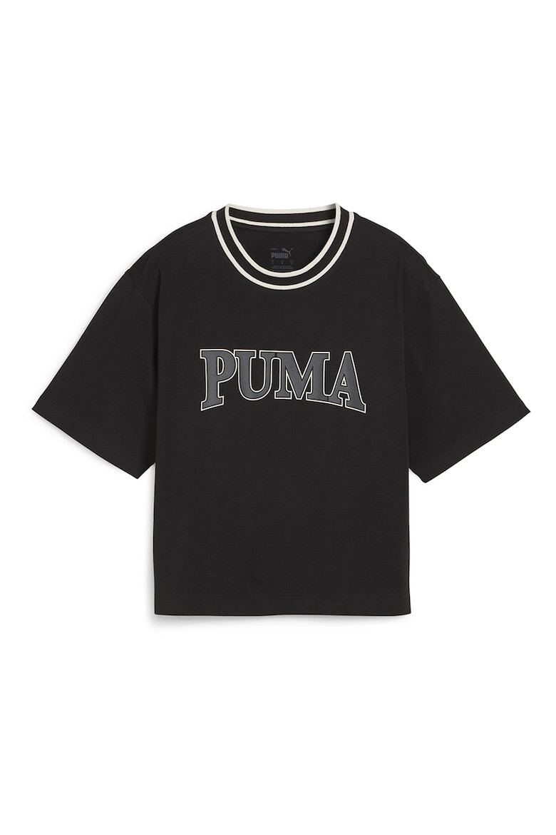 Puma Tricou cu imprimeu logo Squad - Pled.ro