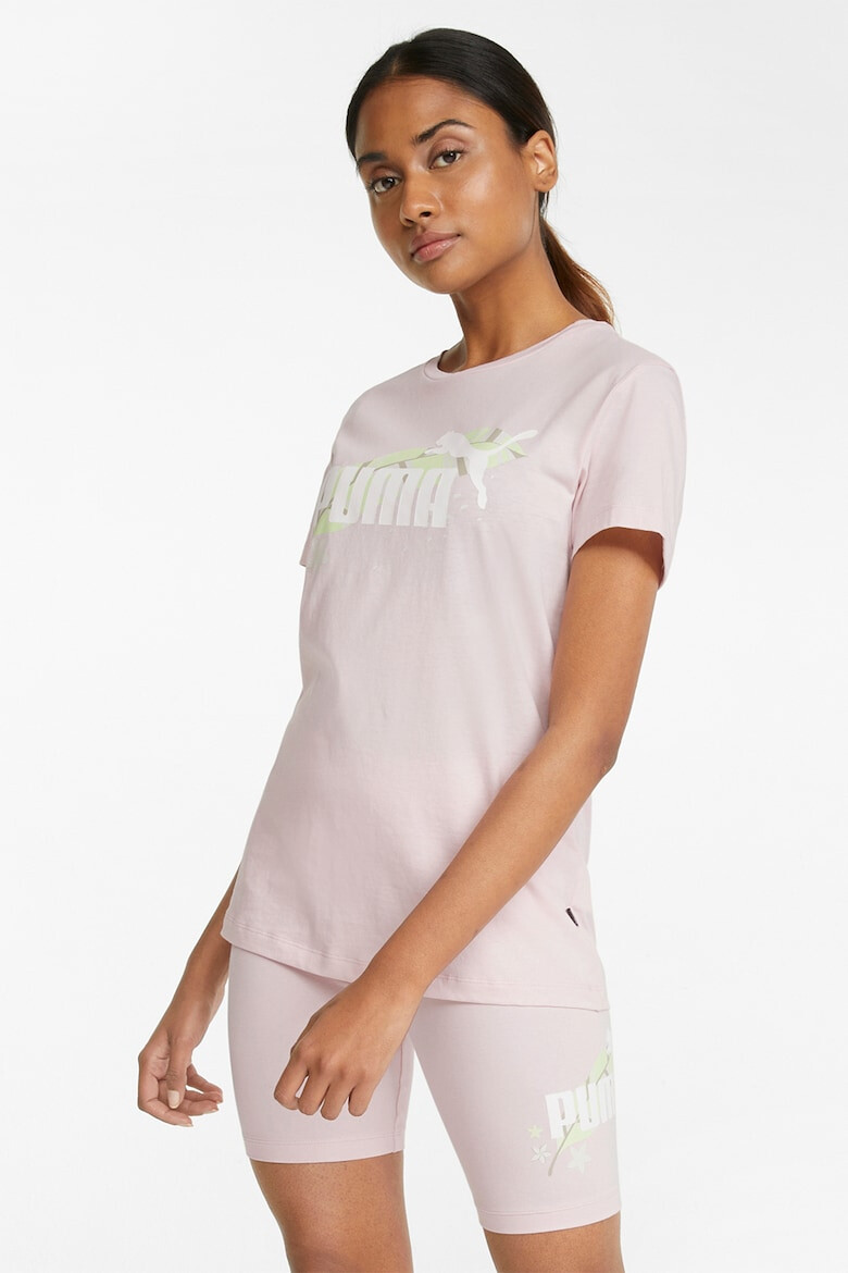 Puma Tricou cu imprimeu si decolteu la baza gatului Floral Vibes - Pled.ro