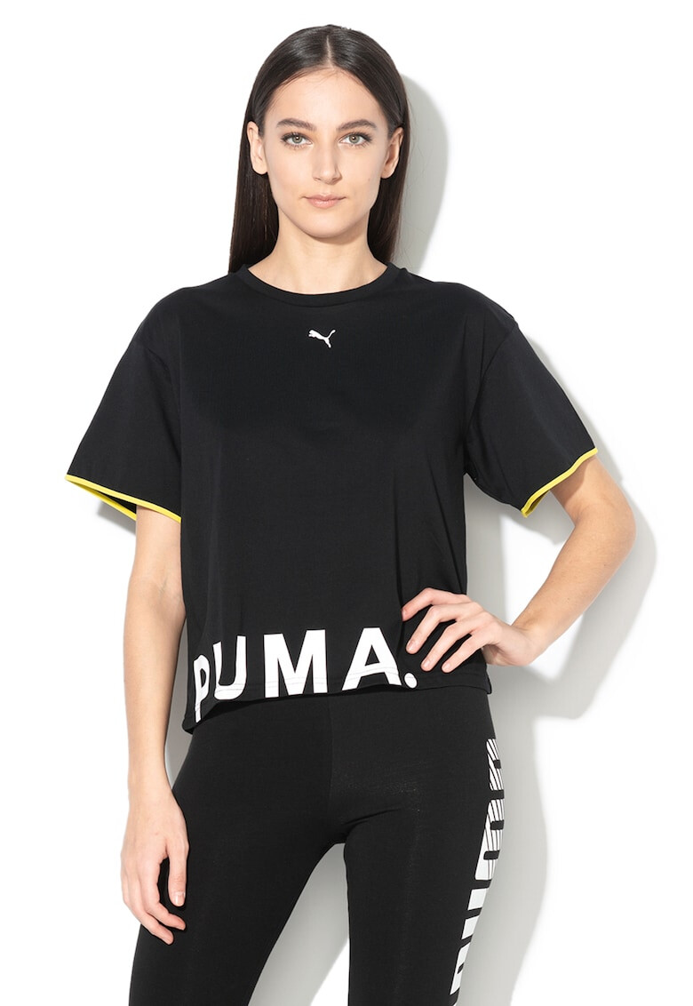 Puma Tricou cu imprimeu logo Chase - Pled.ro