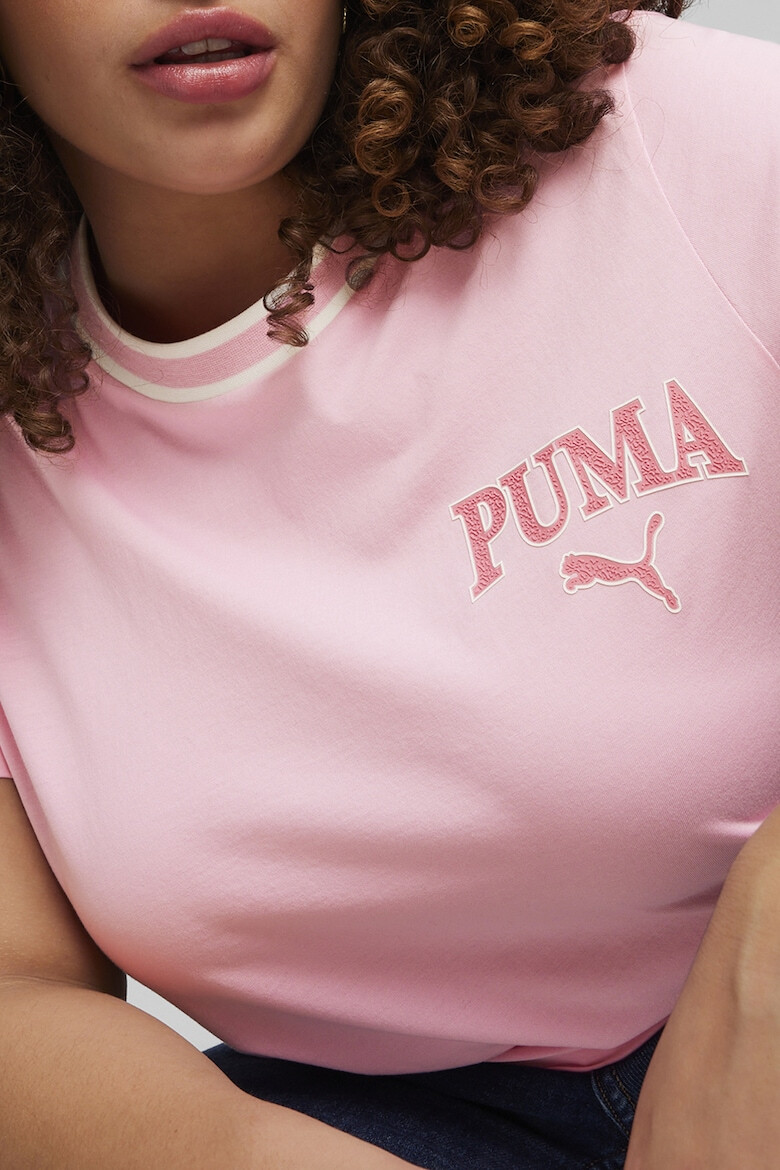 Puma Tricou cu logo pe piept Squad - Pled.ro