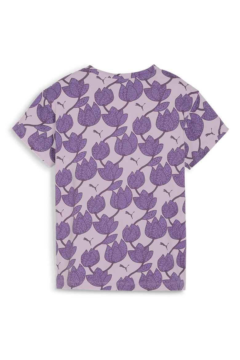 Puma Tricou cu logo si imprimeu floral Essential - Pled.ro