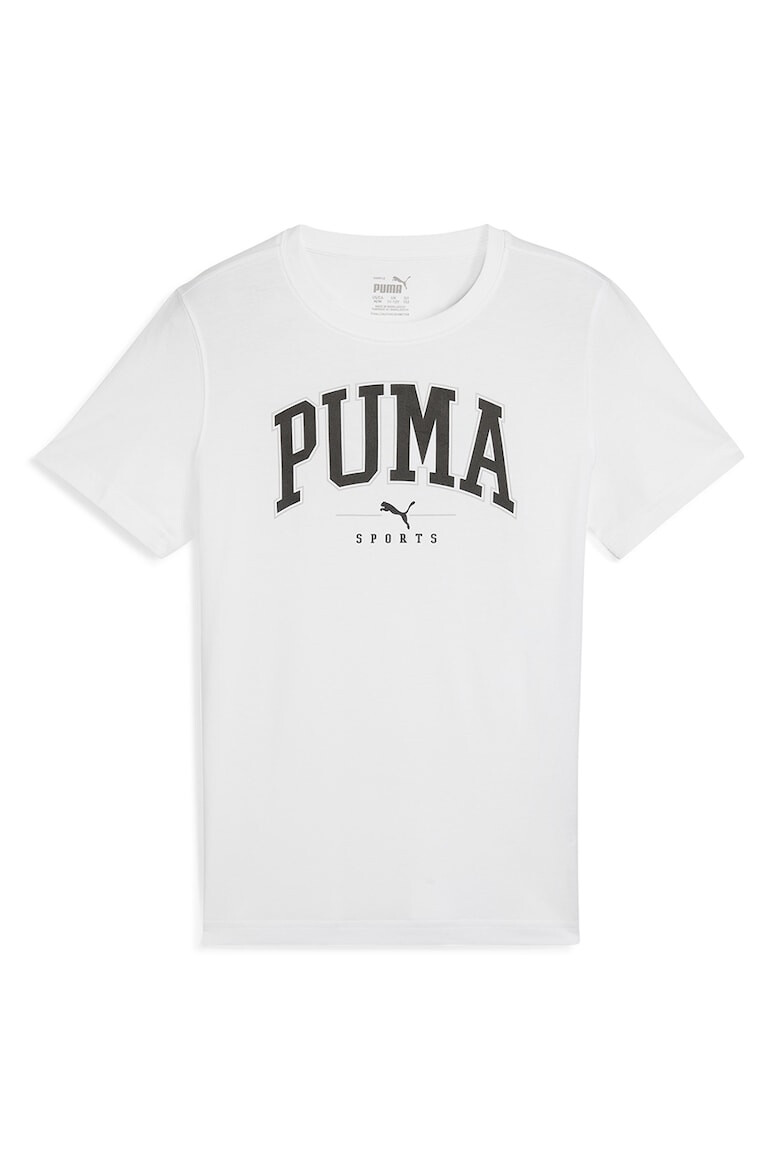 Puma Tricou cu imprimeu logo Squad - Pled.ro