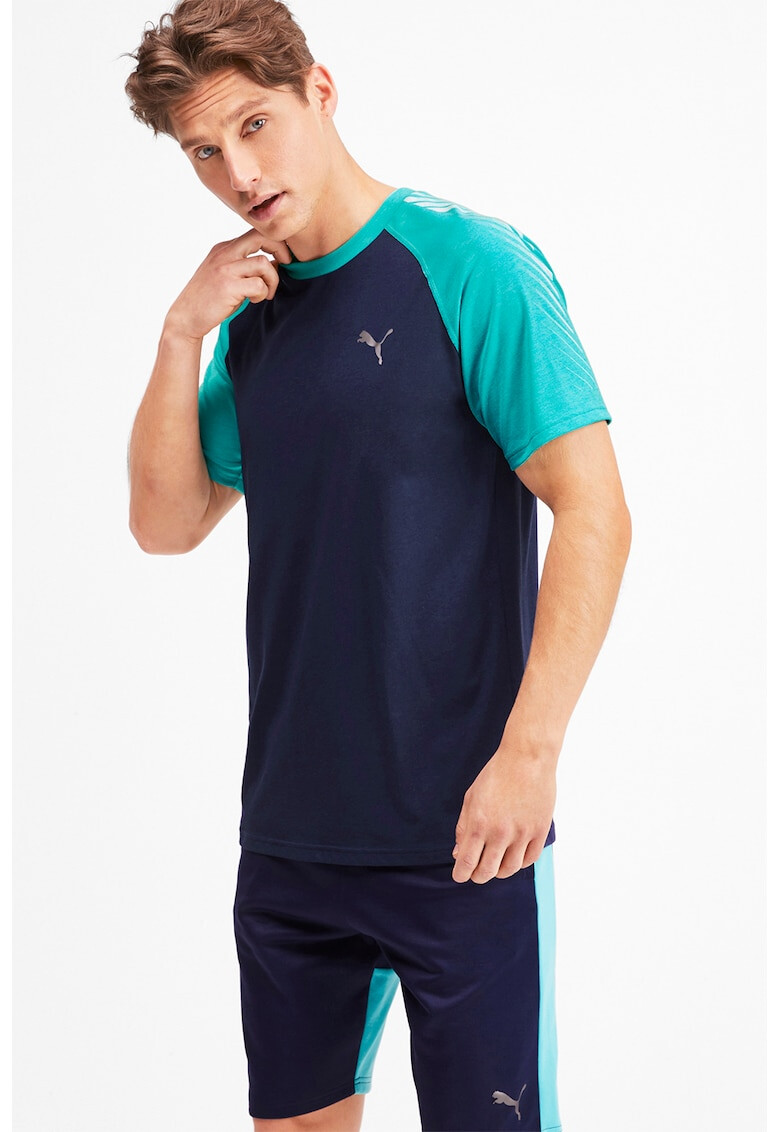 Puma Tricou cu maneci raglan si tehnologie dryCELL pentru fitness Collective - Pled.ro