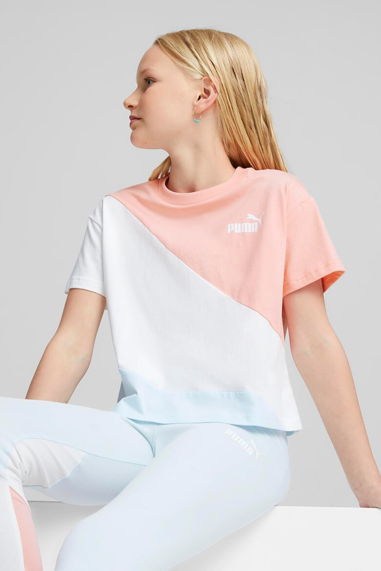 Puma Tricou cu model colorblock si logo - Pled.ro