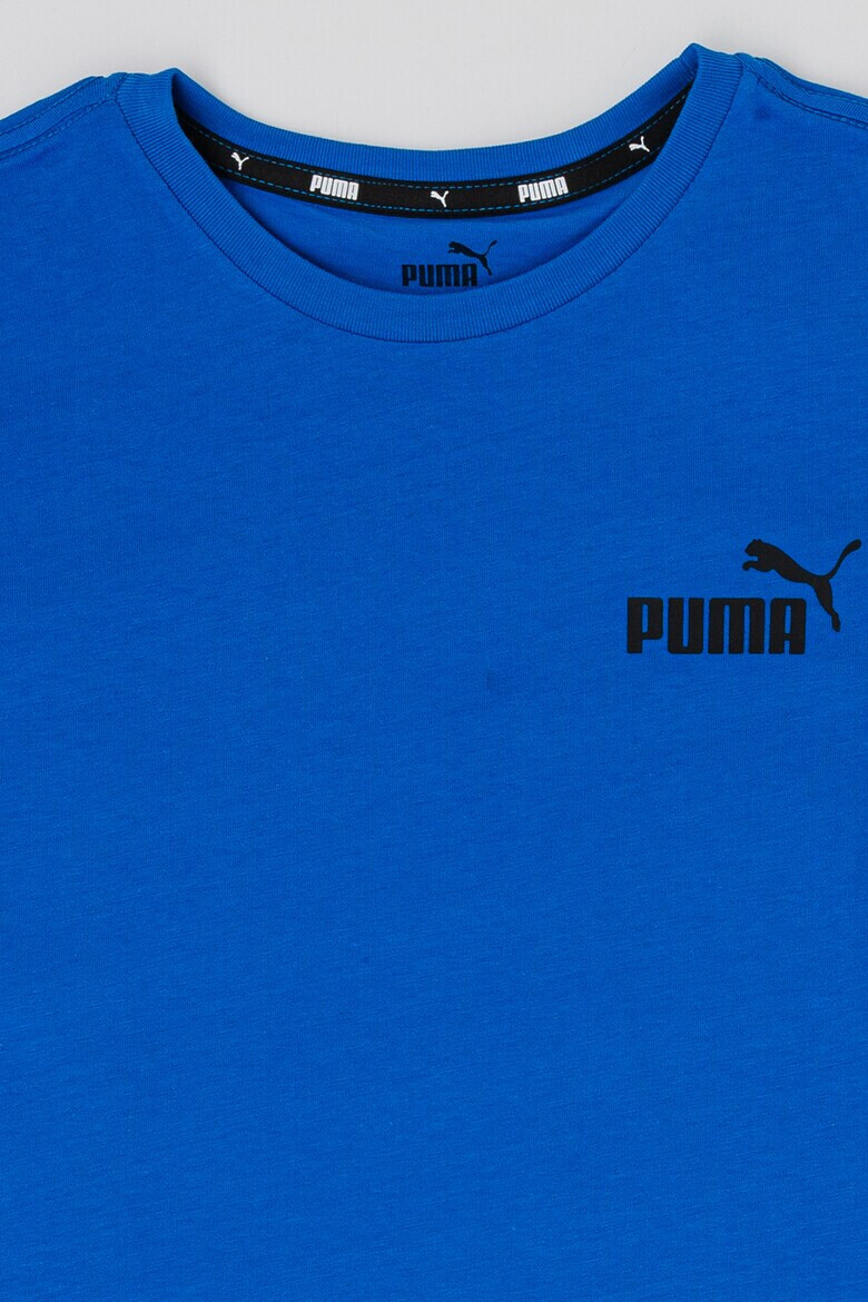 Puma Tricou de bumbac cu decolteu la baza gatului - Pled.ro