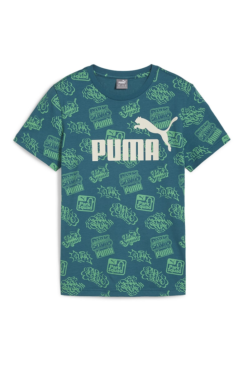 Puma Tricou de bumbac cu decolteu la baza gatului Essentials+ Mid90s - Pled.ro