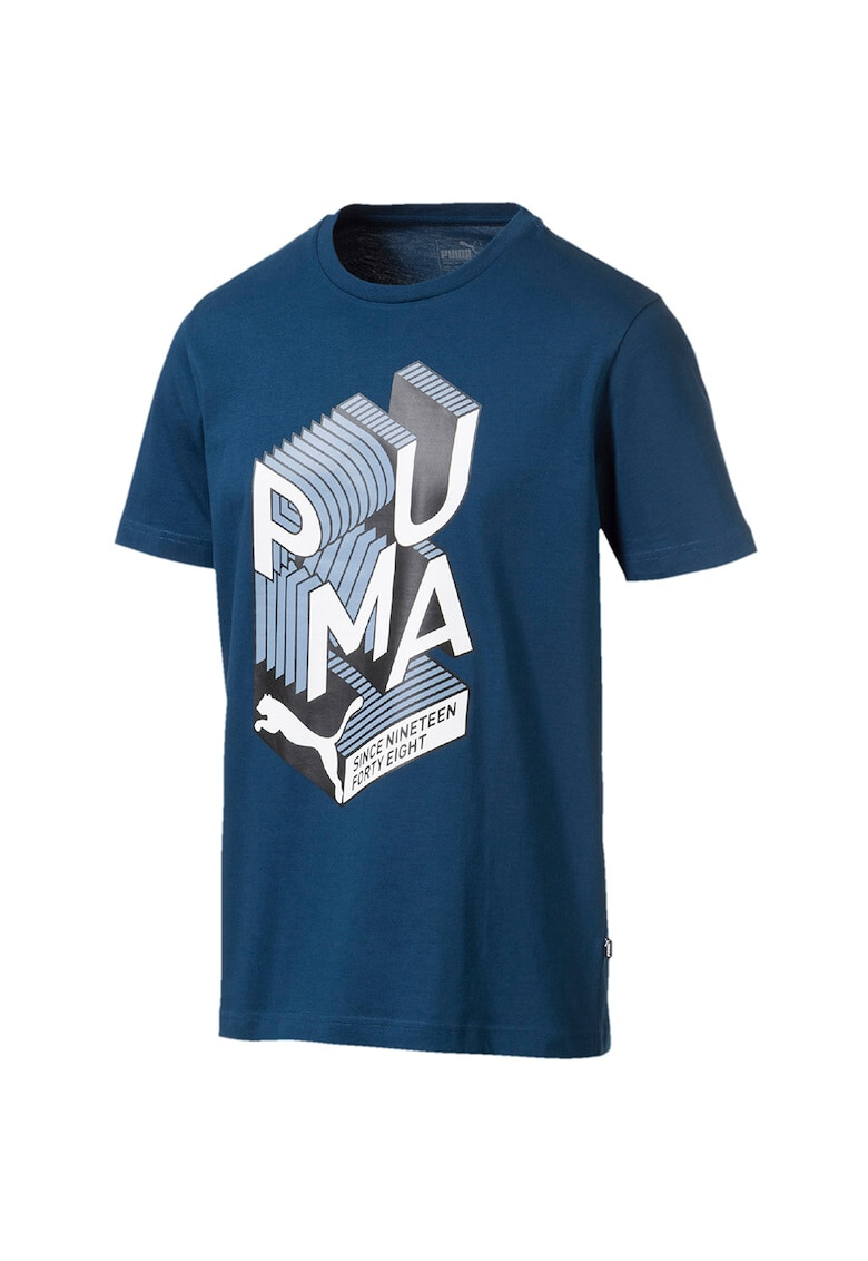 Puma Tricou de bumbac cu imprimeu grafic - Pled.ro