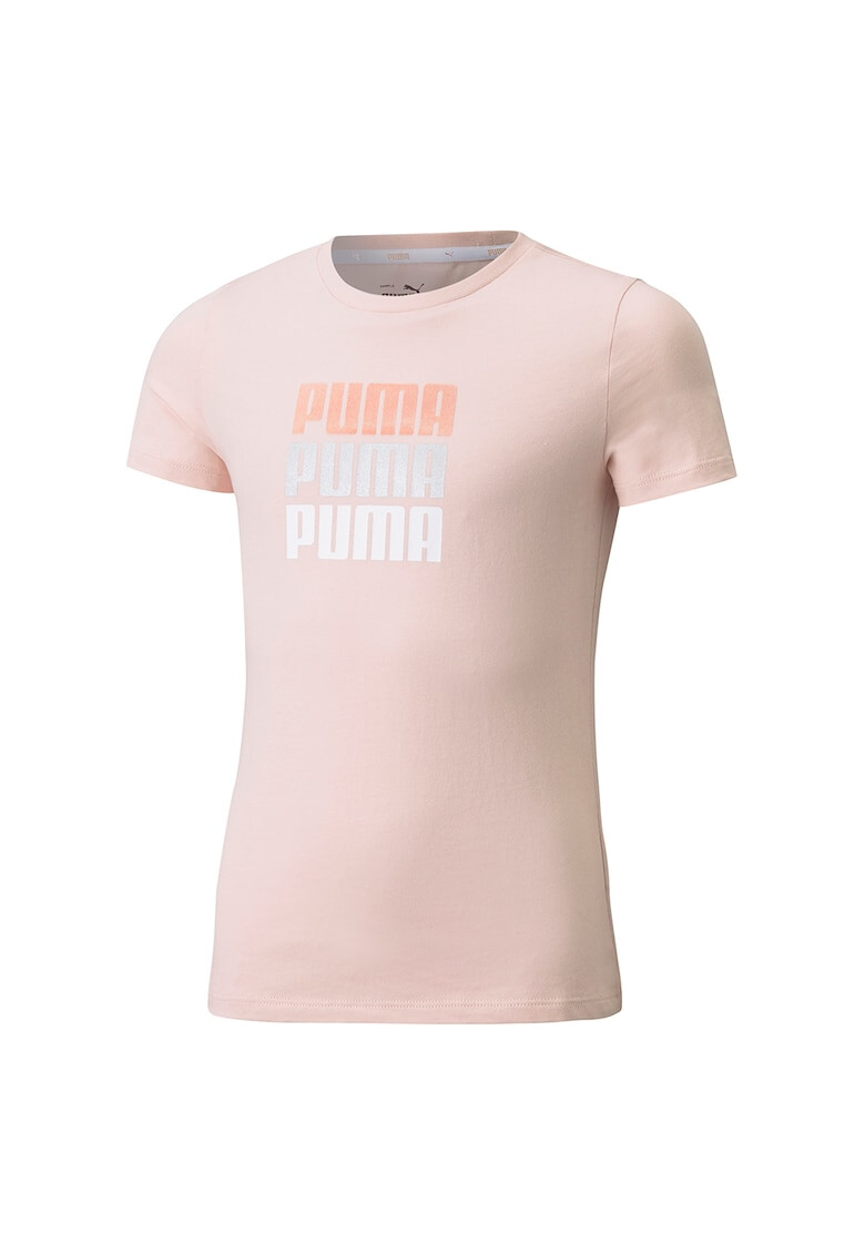 Puma Tricou de bumbac cu imprimeu logo - Pled.ro