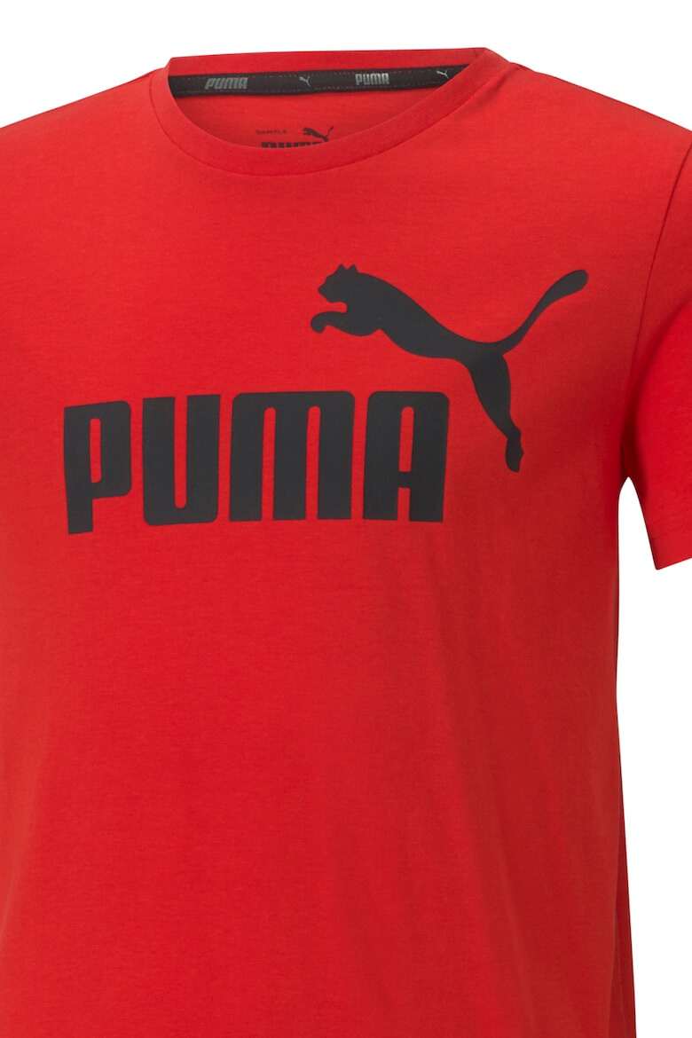 Puma Tricou de bumbac cu imprimeu logo Essentials - Pled.ro