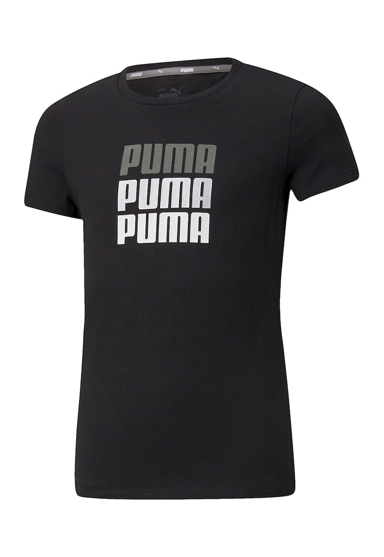 Puma Tricou de bumbac cu imprimeu logo - Pled.ro