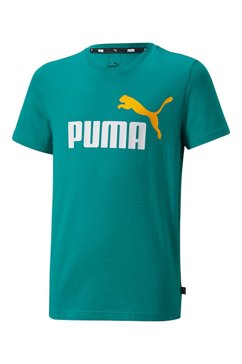 Puma Tricou de bumbac cu imprimeu logo ESS+ 2 - Pled.ro