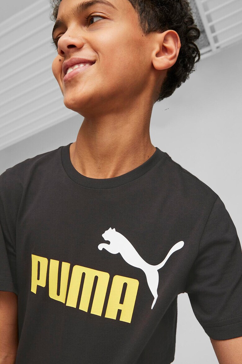 Puma Tricou de bumbac cu imprimeu logo ESS+ 2 - Pled.ro