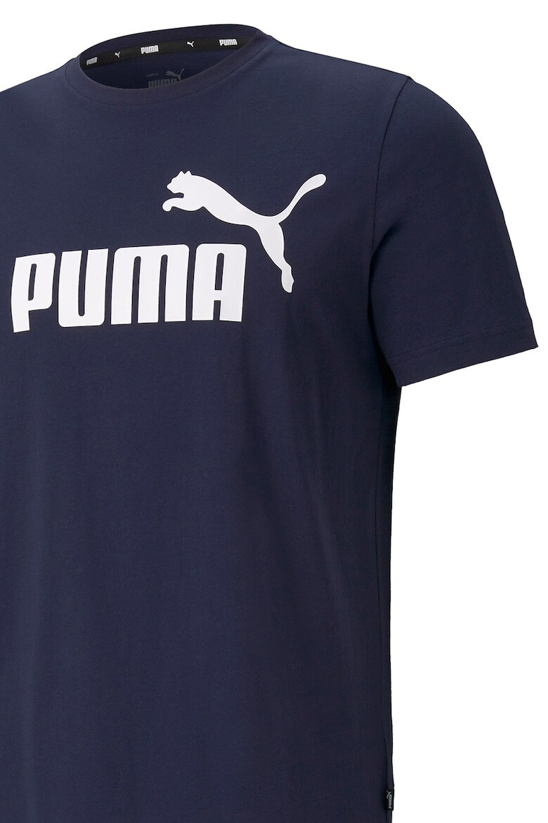 Puma Tricou de bumbac cu imprimeu logo Essential - Pled.ro