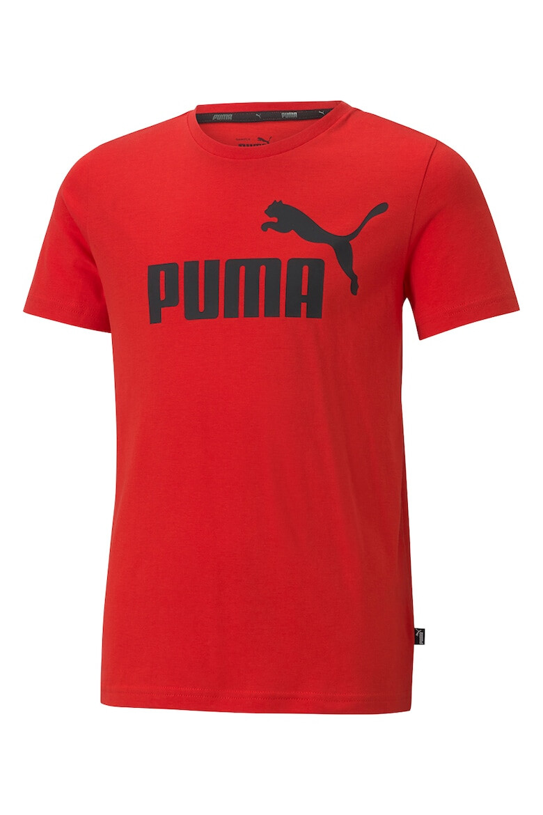 Puma Tricou de bumbac cu imprimeu logo Essentials - Pled.ro