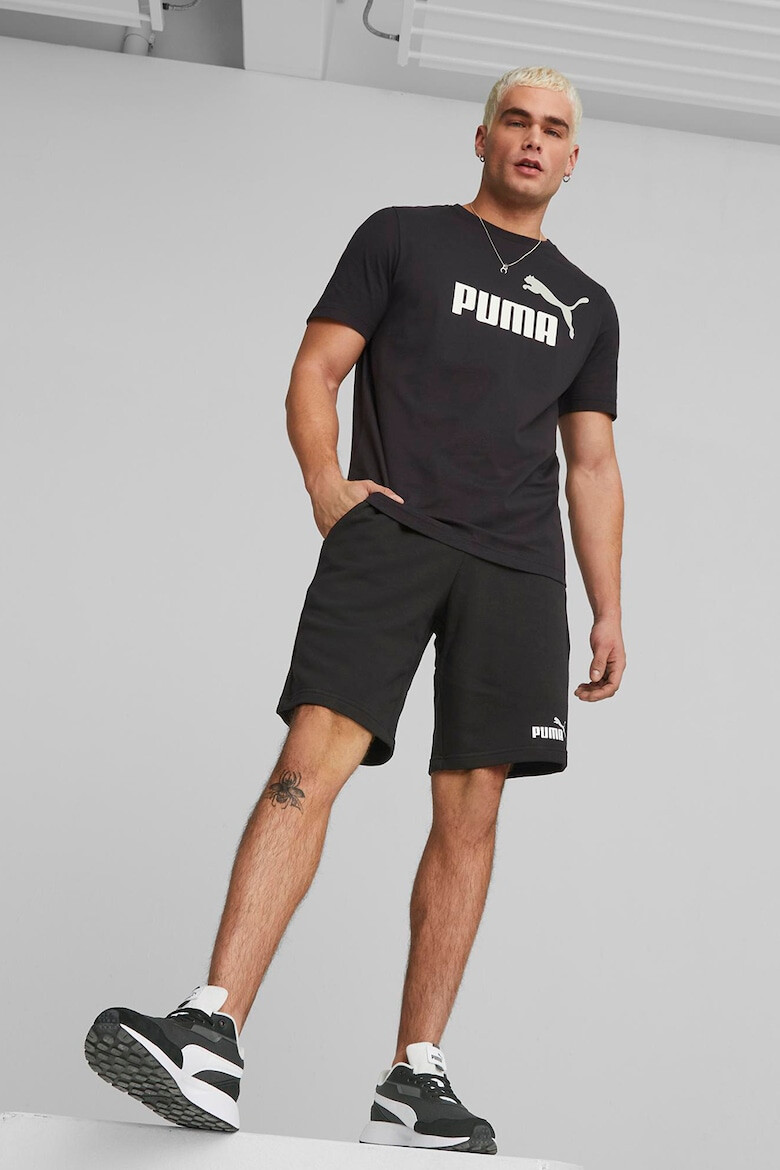 Puma Tricou de bumbac cu imprimeu logo Essentials+2 - Pled.ro