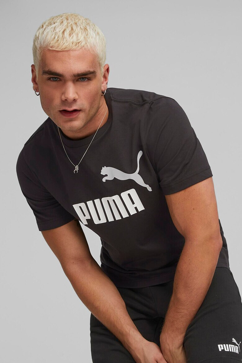 Puma Tricou de bumbac cu imprimeu logo Essentials+2 - Pled.ro