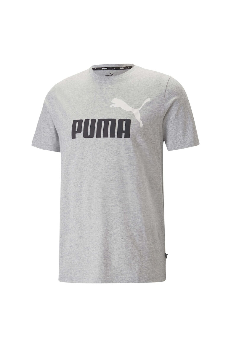 Puma Tricou de bumbac cu imprimeu logo Essentials+2 - Pled.ro