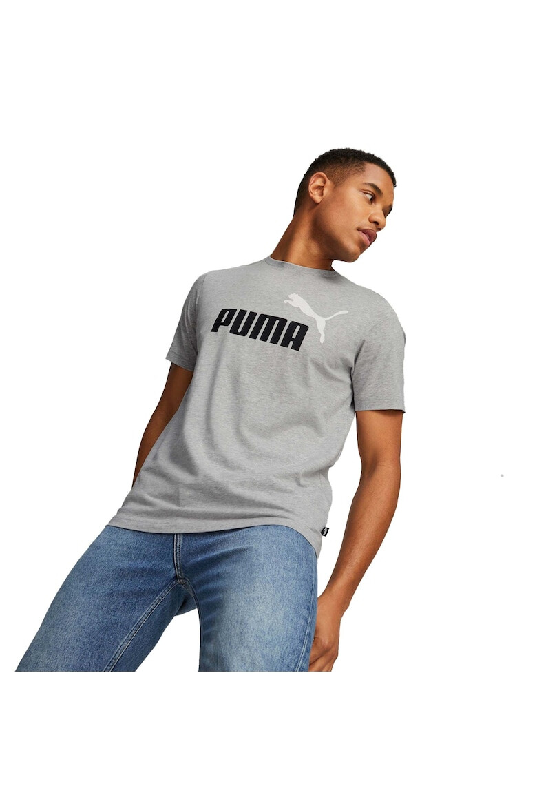 Puma Tricou de bumbac cu imprimeu logo Essentials+2 - Pled.ro