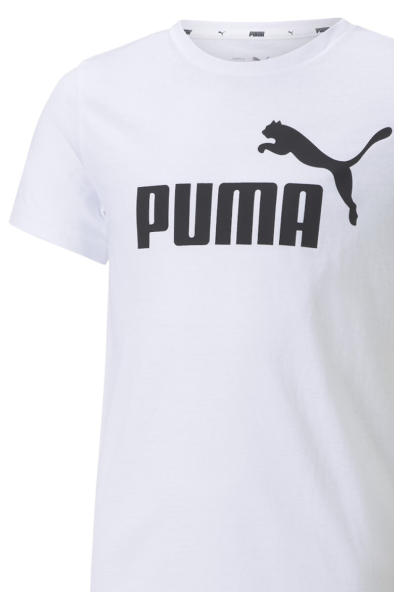 Puma Tricou de bumbac cu imprimeu logo Essentials - Pled.ro