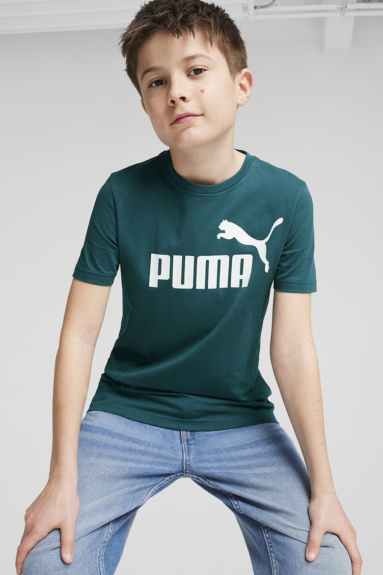 Puma Tricou de bumbac cu imprimeu logo Essentials - Pled.ro