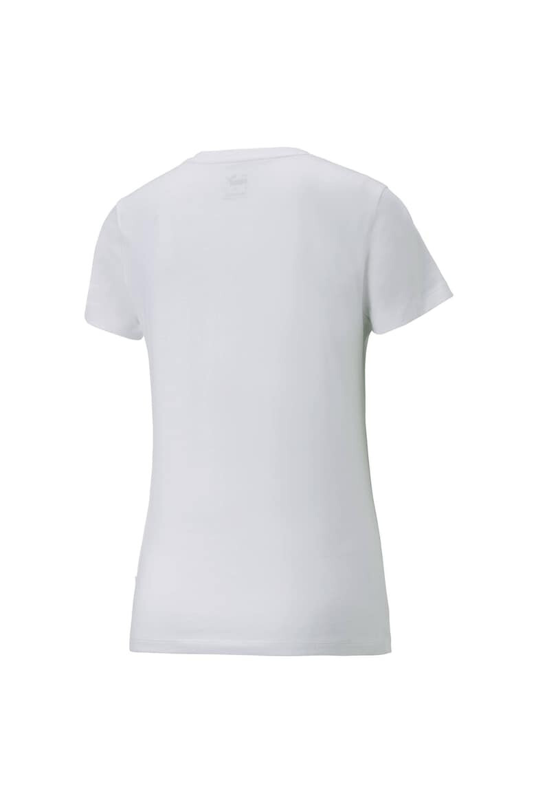 Puma Tricou de bumbac cu imprimeu logo Essentials+ - Pled.ro