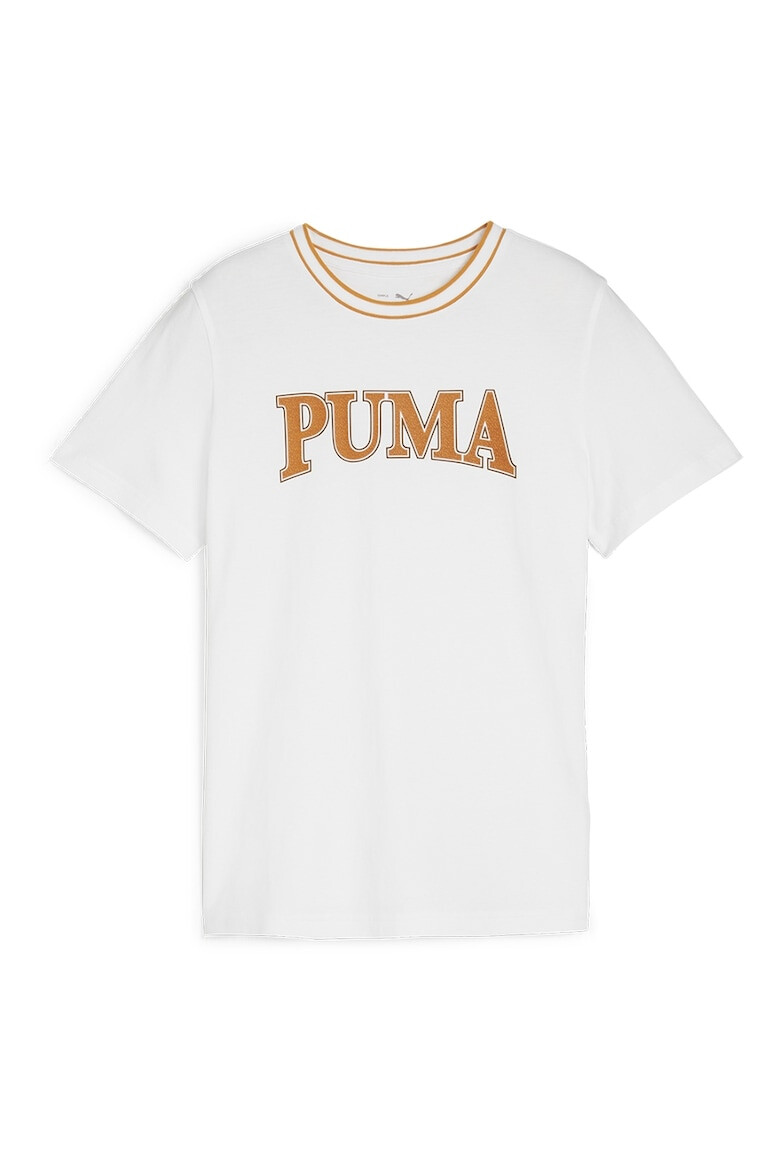 Puma Tricou de bumbac cu imprimeu logo Squad - Pled.ro