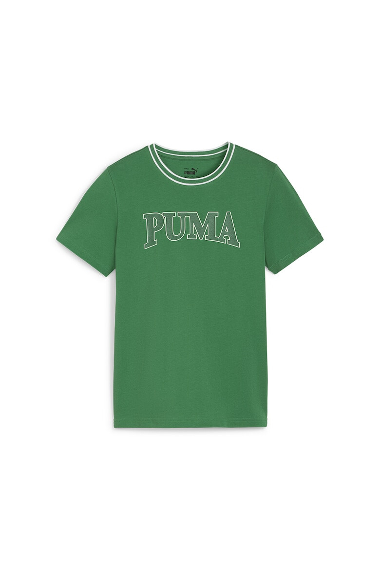 Puma Tricou de bumbac cu imprimeu logo Squad - Pled.ro