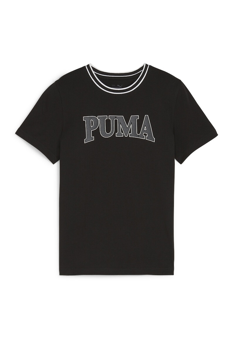 Puma Tricou de bumbac cu imprimeu logo Squad - Pled.ro