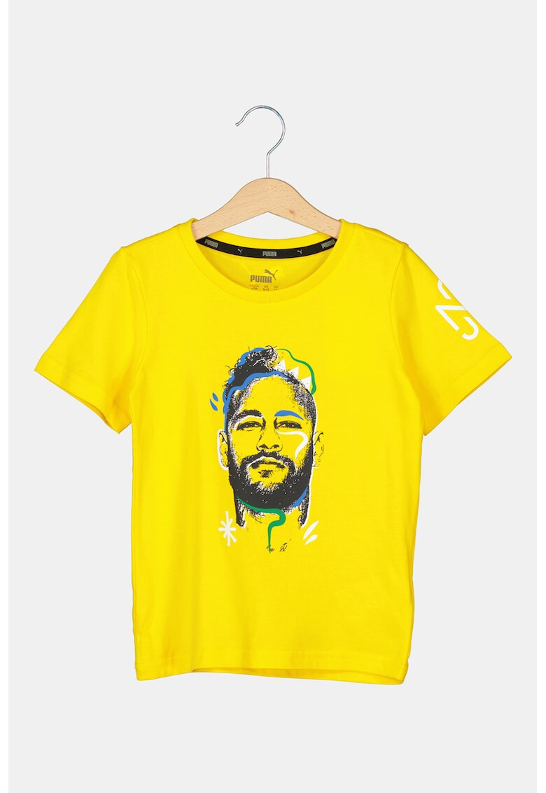 Puma Tricou de bumbac cu imprimeu Neymar Jr - Pled.ro