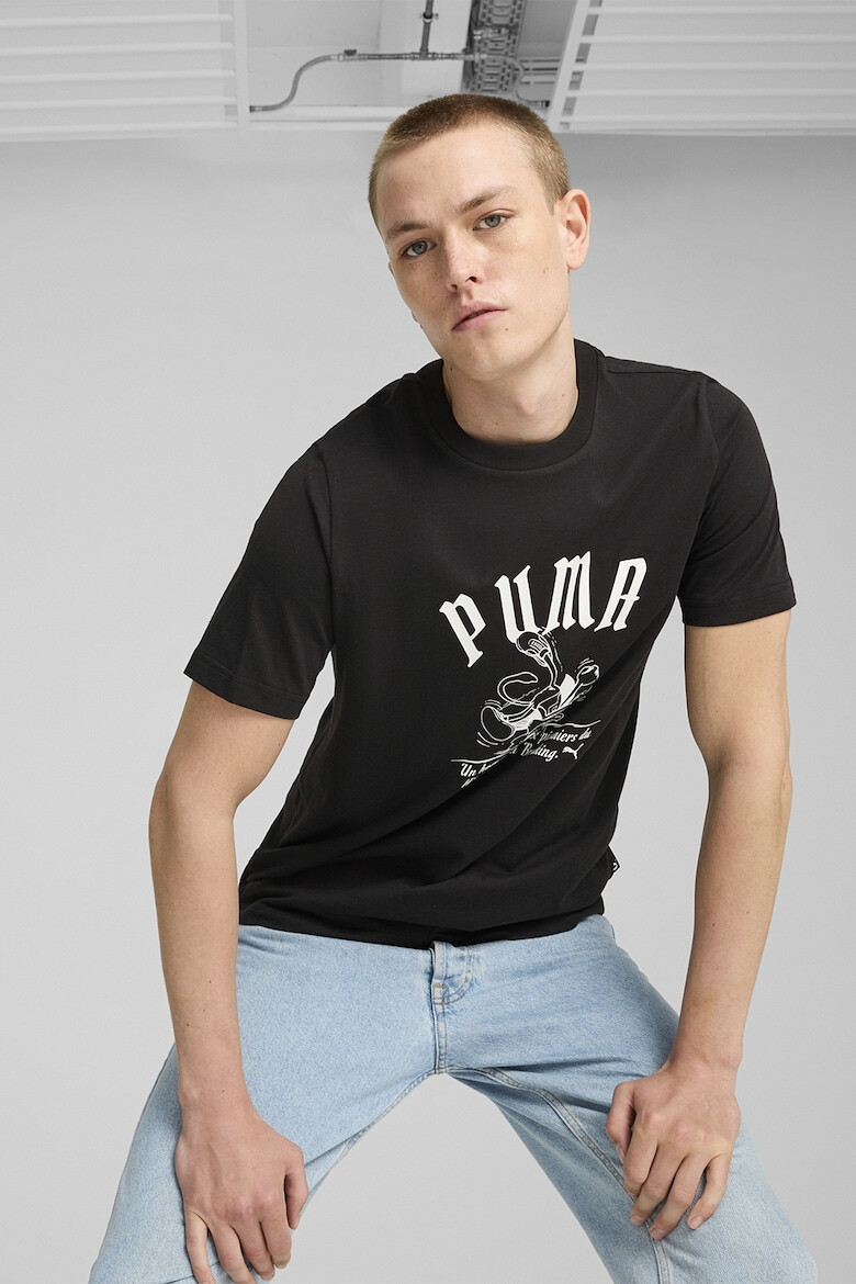 Puma Tricou de bumbac Graphics - Pled.ro