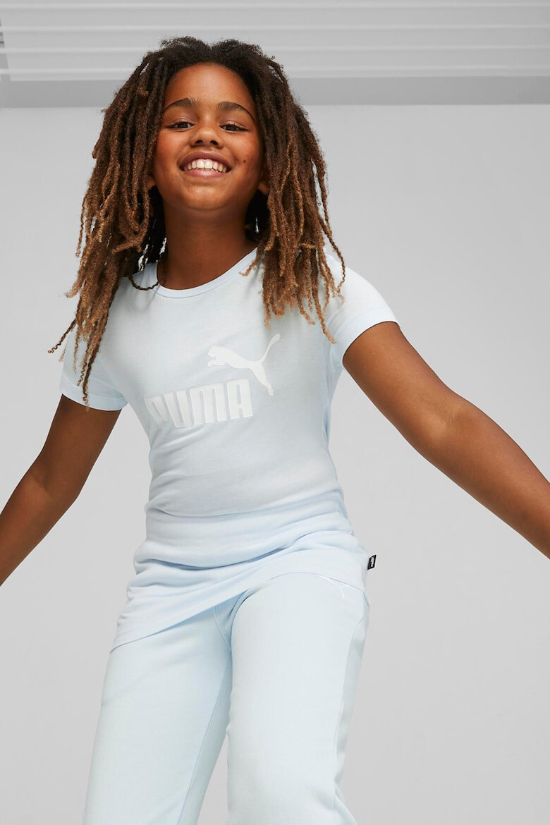 Puma Tricou din bumbac cu imprimeu logo - Pled.ro