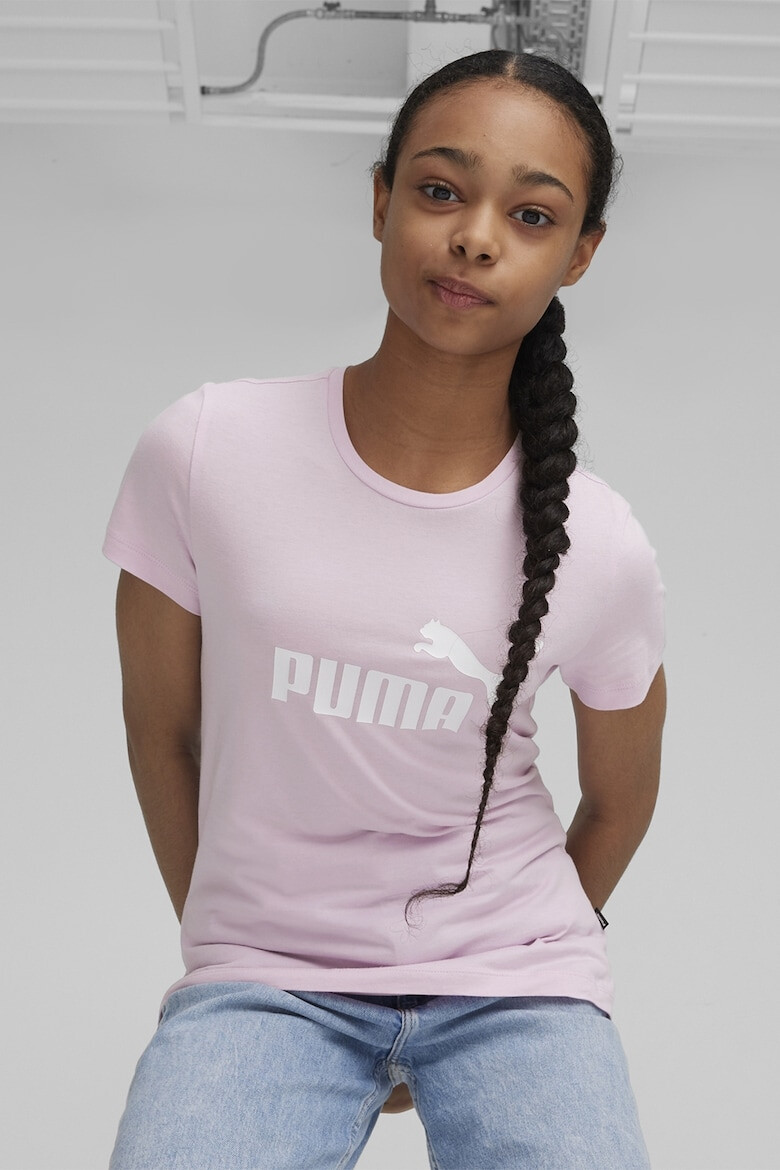 Puma Tricou din bumbac cu imprimeu logo - Pled.ro