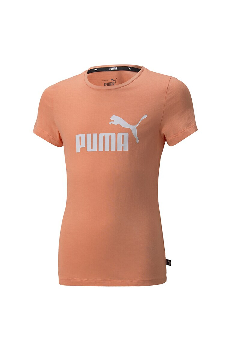 Puma Tricou din bumbac cu imprimeu logo Essentials - Pled.ro