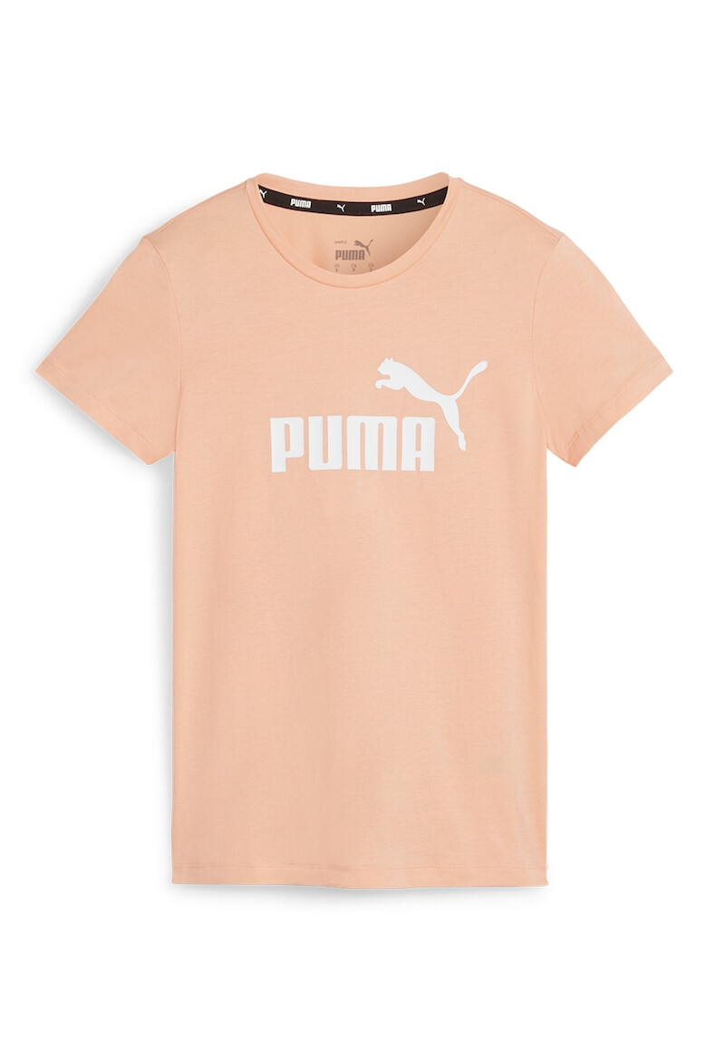 Puma Tricou din bumbac cu imprimeu logo Essentials - Pled.ro