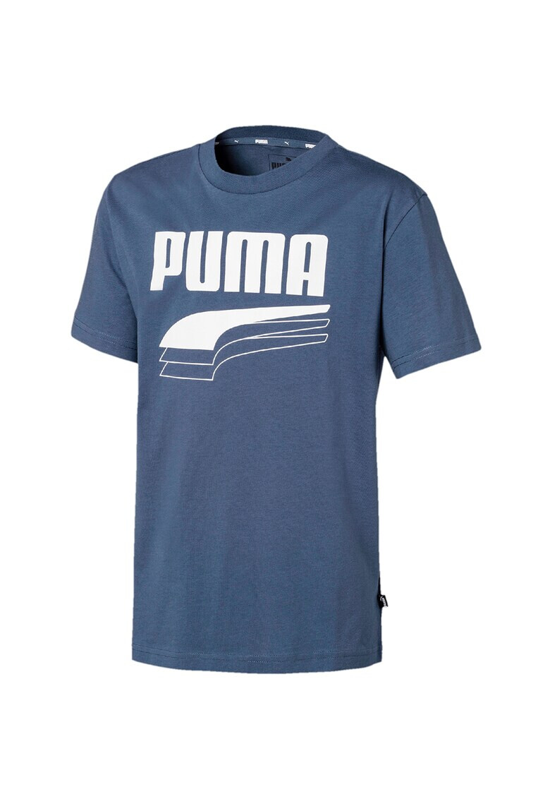 Puma Tricou din bumbac cu imprimeu logo Rebel Bold - Pled.ro