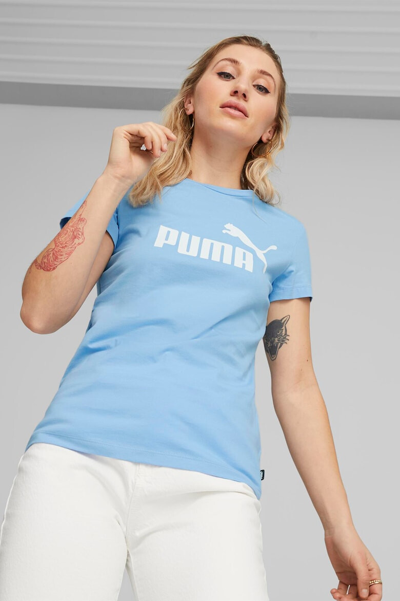 Puma Tricou din bumbac cu logo Essentials - Pled.ro