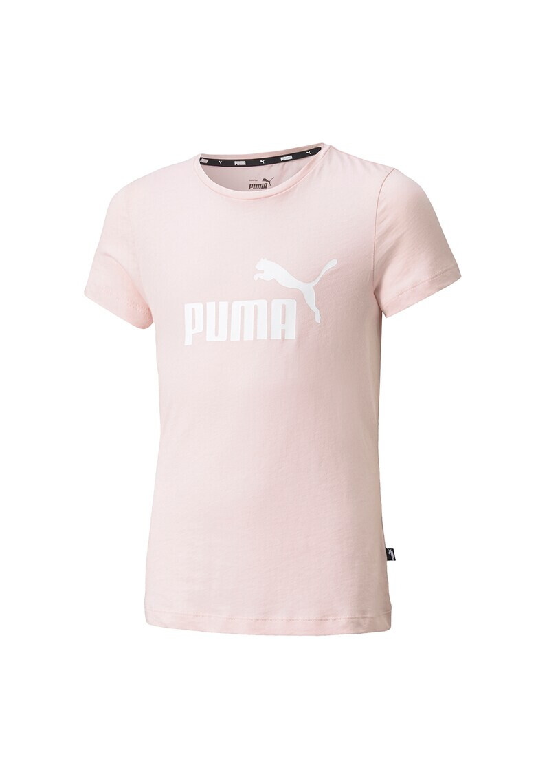 Puma Tricou din bumbac cu logo Essentials - Pled.ro